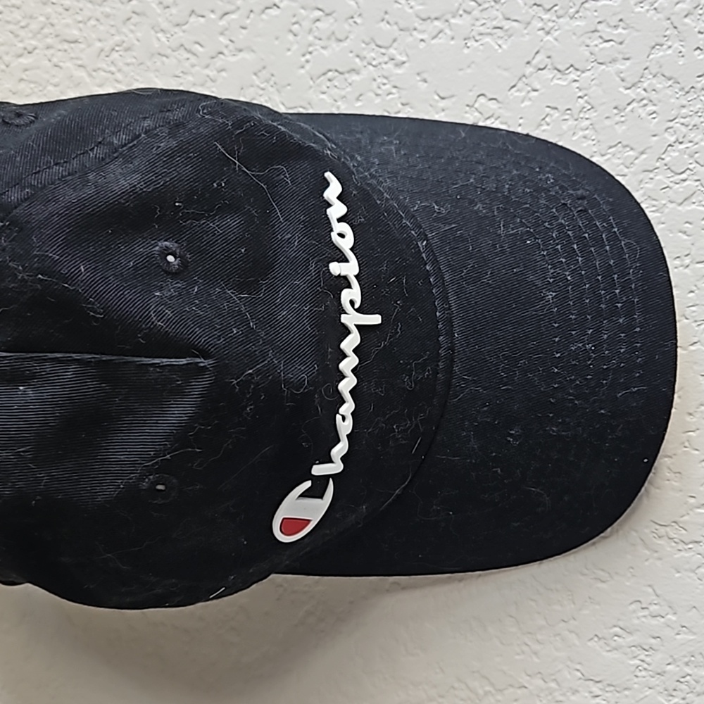 Champion black baseball cap